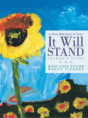 cover image of It Will Stand: Leader's Guide